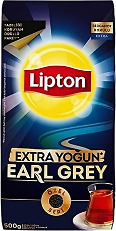 lipton extra yoğun early grey 500 gr çay