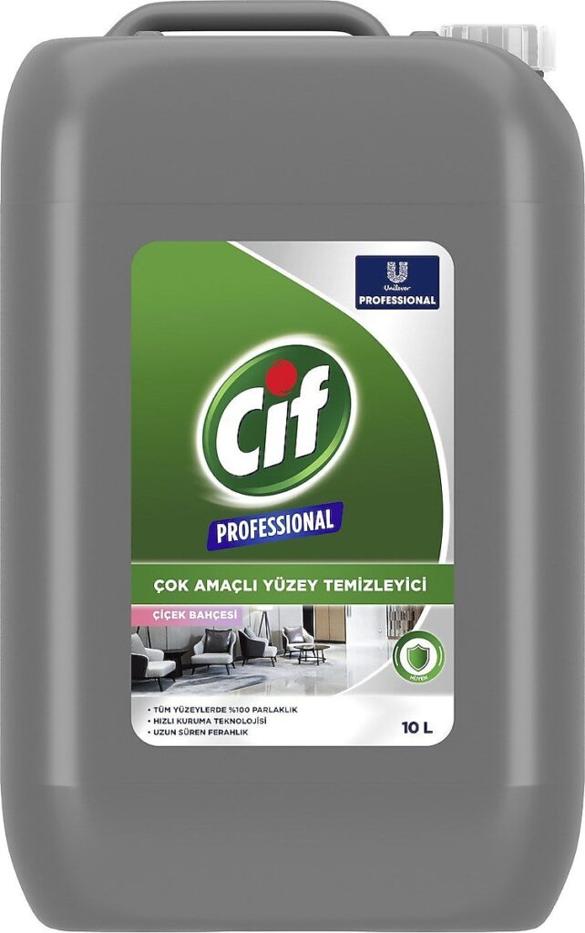 cif professional çiçek bahçesi çok amaçlı yüzey temizleyici 10 lt