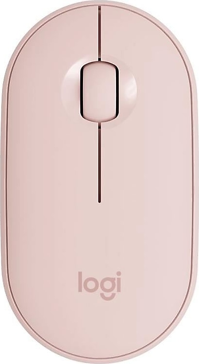 logitech pebble m350 910-005717 bluetooth optik mouse rose gold